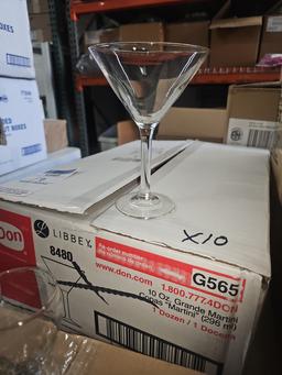 Martini glasses 10oz