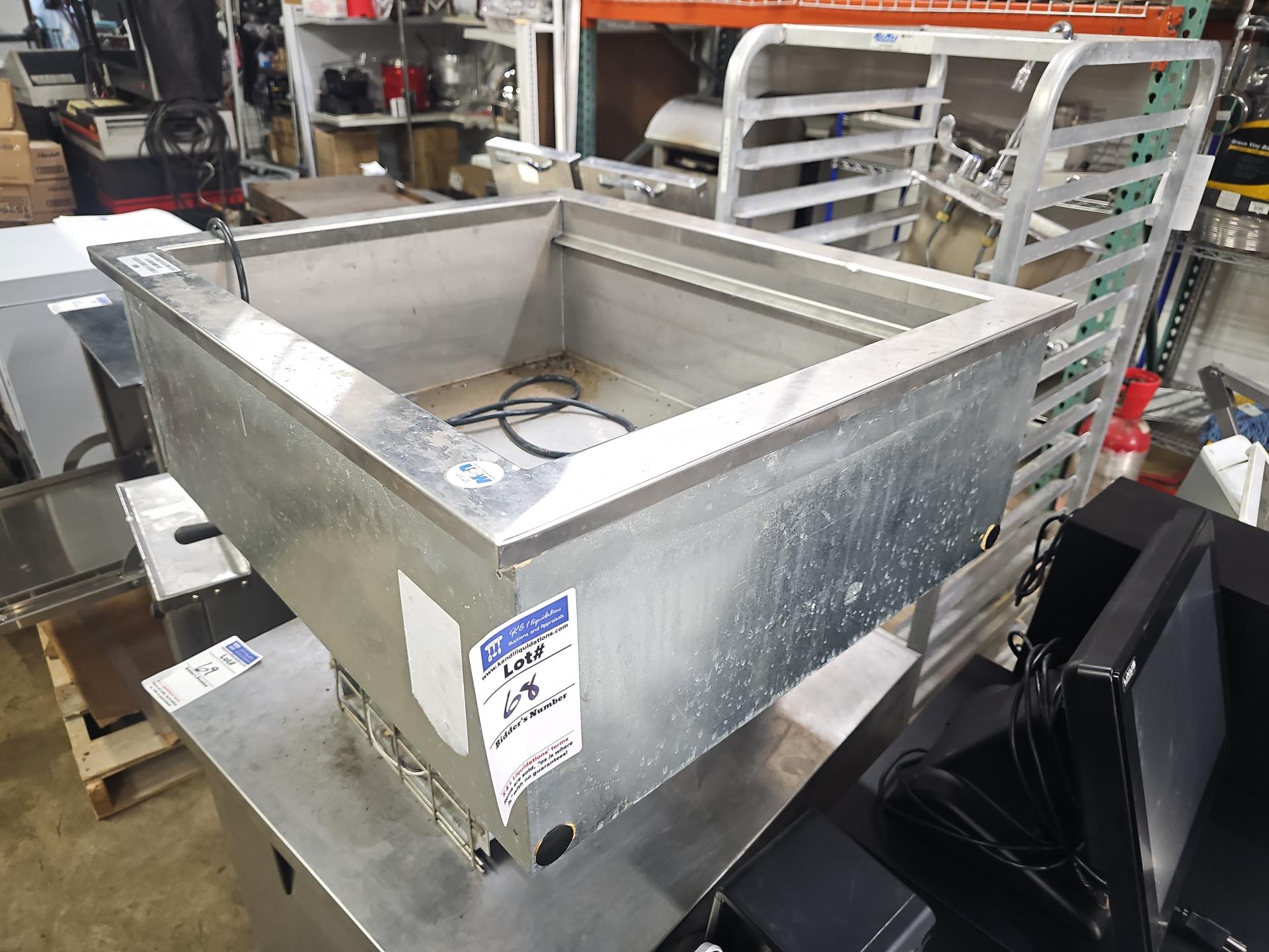 Delfield Working stainless steel inset Freezer unit