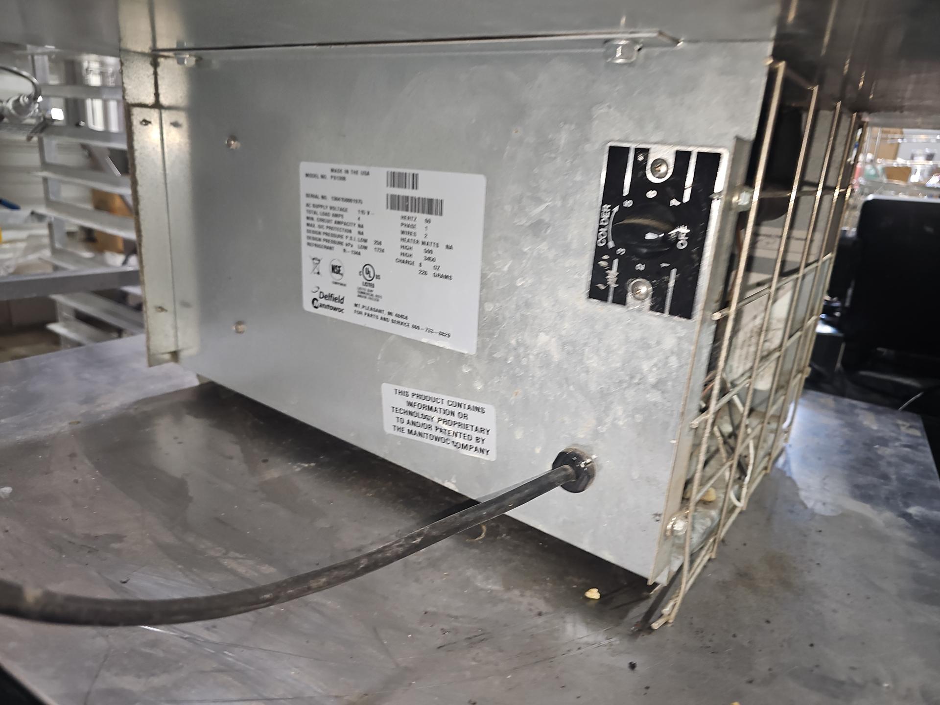 Delfield Working stainless steel inset Freezer unit