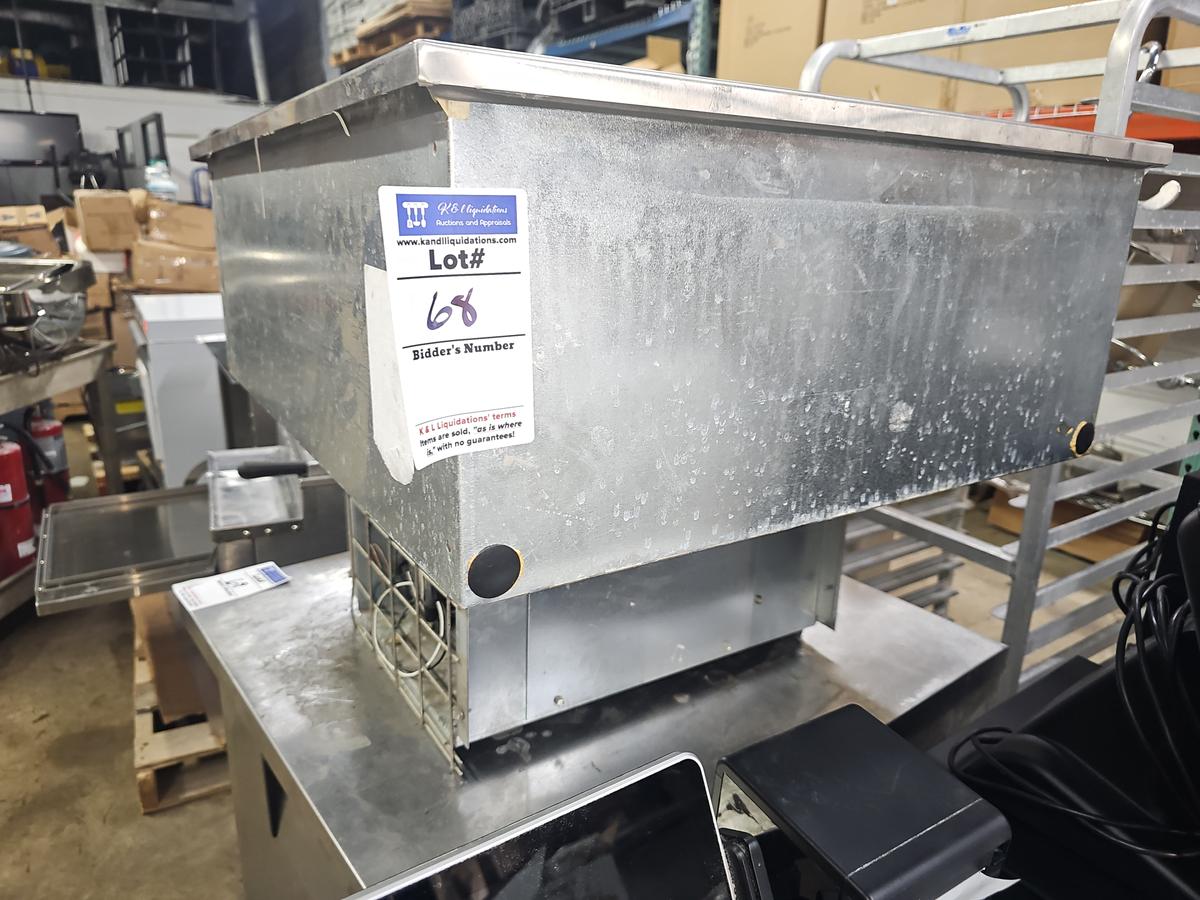 Delfield Working stainless steel inset Freezer unit