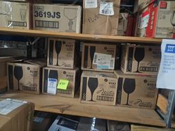 Assorted glassware (sold per box)