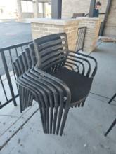 Out door poly chairs