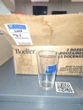 Bud light brand glasses