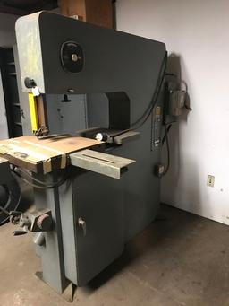 StarRite Model 30 RWH band saw with DoAll DBW-15PI blade splicer