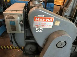 Marvel Model 944/M6/E16, Series 9A, 18" reciprocating saw with infeed and o