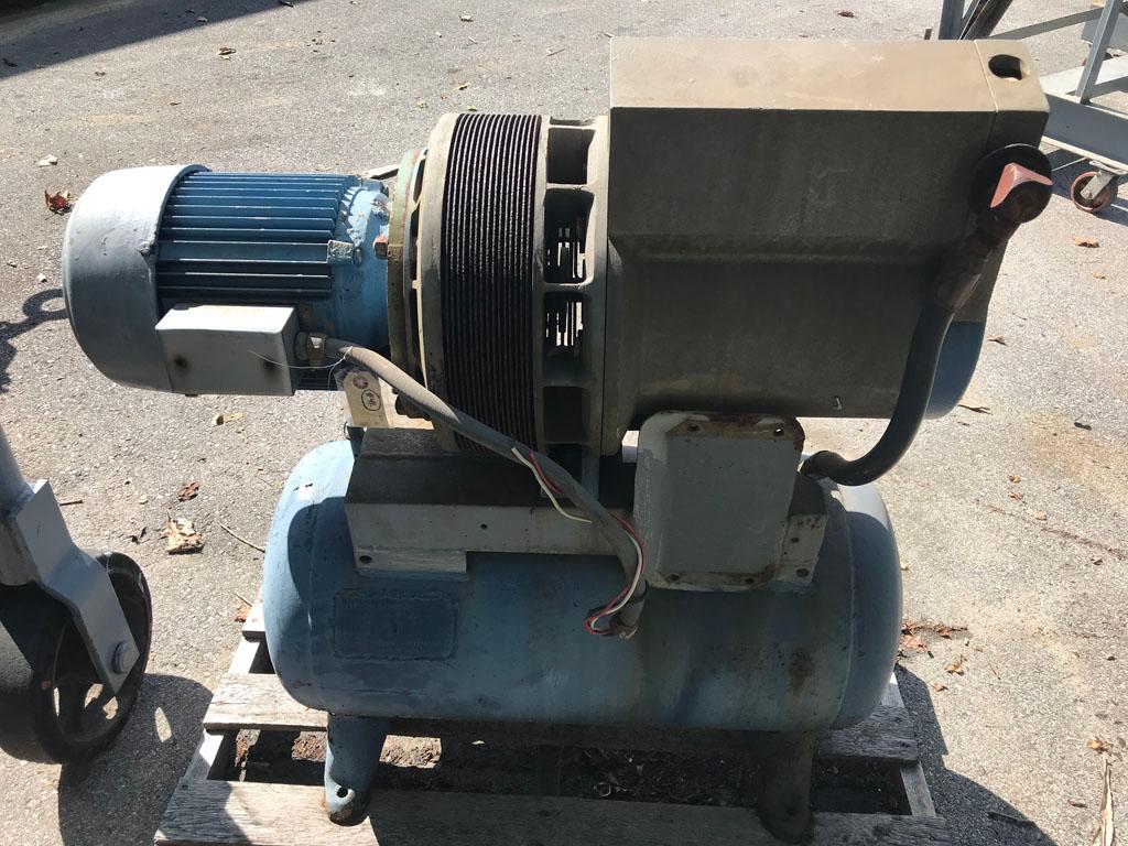 Kellogg-American electric hydrovane compressor Model 17CK, forklift portabl