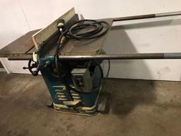 Delta 10" Unisaw table saw with long extension table