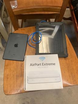 2 I pads, i ottter box case,airport wifi