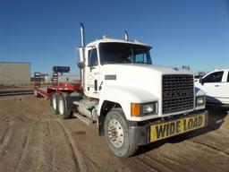 MACK TRUCK AND TRAILER