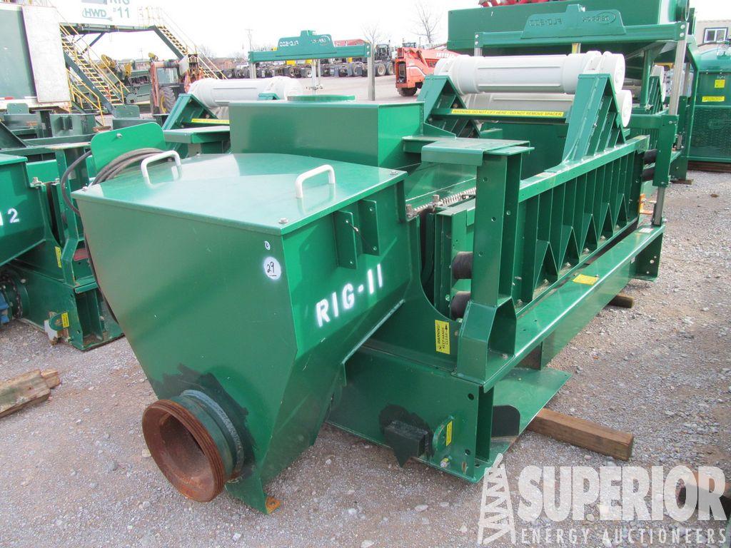 DERRICK FLC-504 Linear Shale Shaker, S/N-MA021701