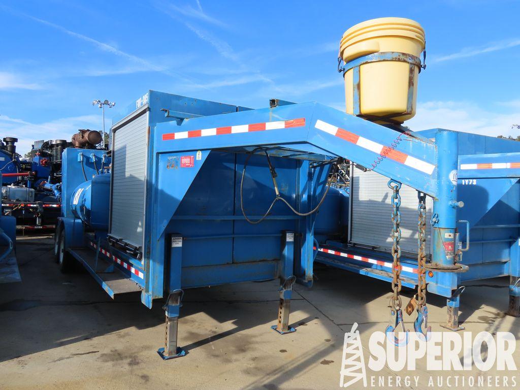 (x) 2011 SAGE T/A Gooseneck Lube Service Trailer,