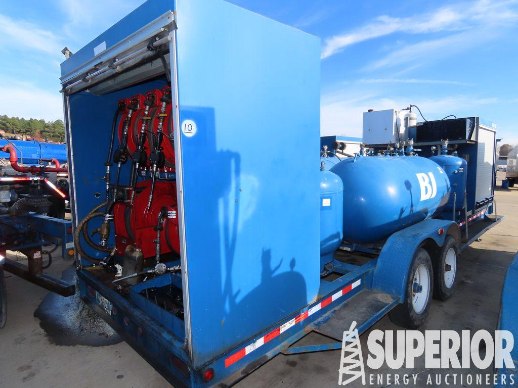 (x) 2011 SAGE T/A Gooseneck Lube Service Trailer,