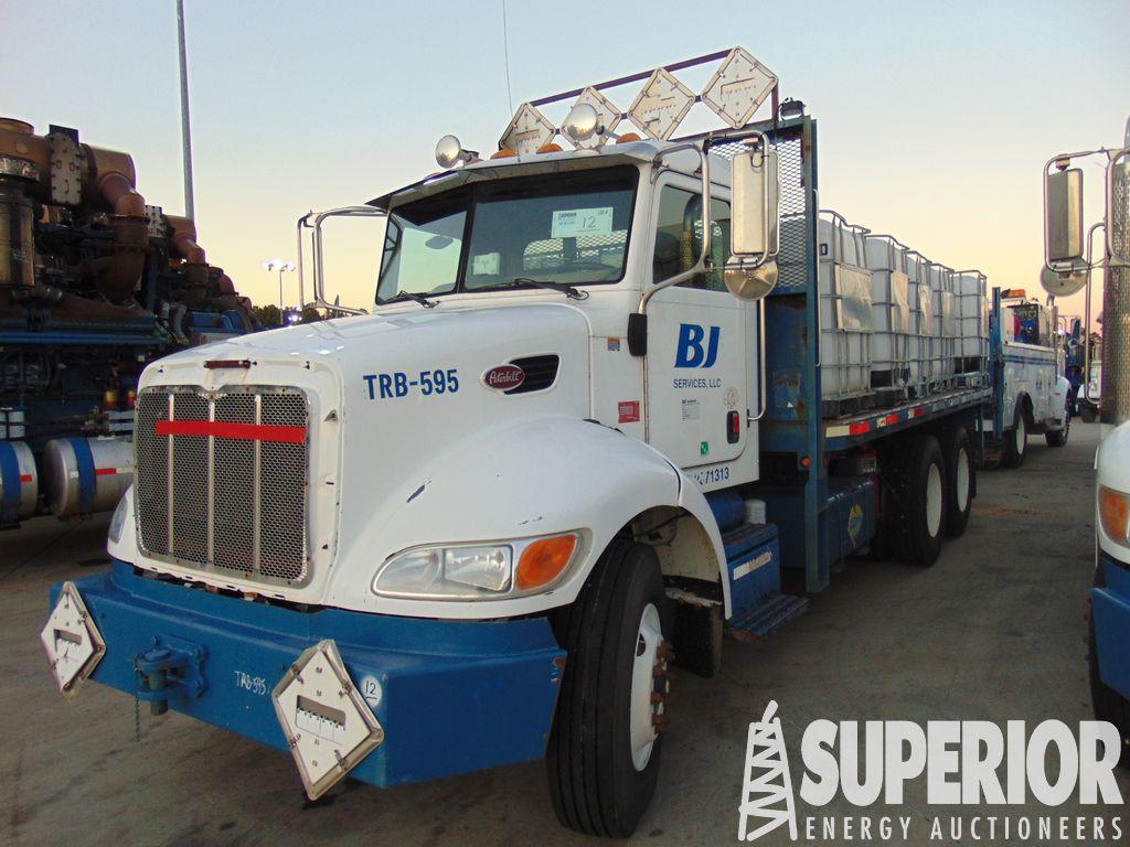 (x) 2006 PETERBILT 335 T/A Flatbed Truck, VIN-2NPL