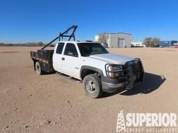 (x) 2007 CHEVROLET 3500 Roustabout Truck, VIN-1GBJ