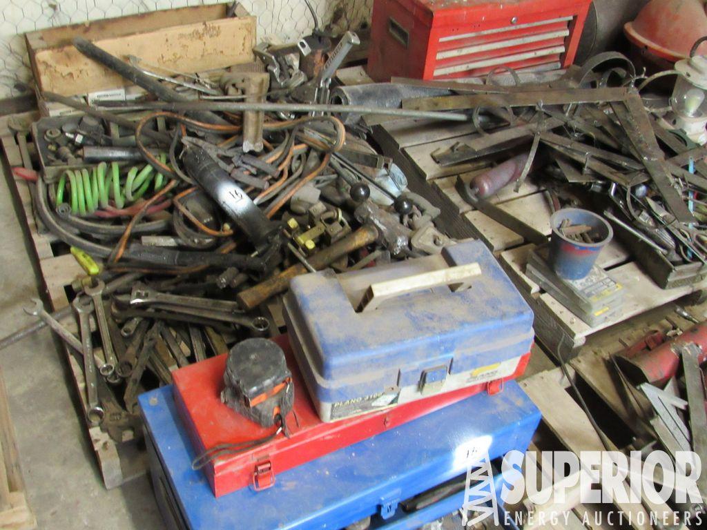 (3) Pallets of Hand Tools, HD Staplers, Bottle Jac