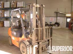 (1-8) 2006 TOYOTA 7FGU30 6000# Forklift, S/N-70477