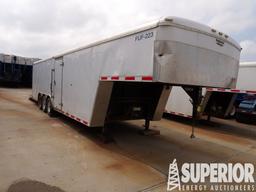 (x) 2012 FOREST RIVER 3-Axle Gooseneck Enclosed Lu