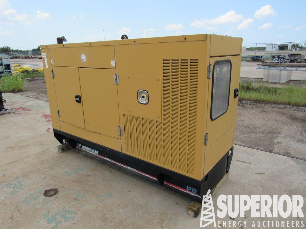 OLYMPIAN D100P2 100KW AC Gen, S/N-F07755A/001, p/b