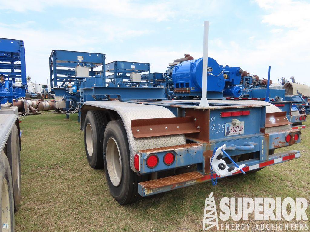 (x) 2011 PRATT Frac Pump T/A Trailer