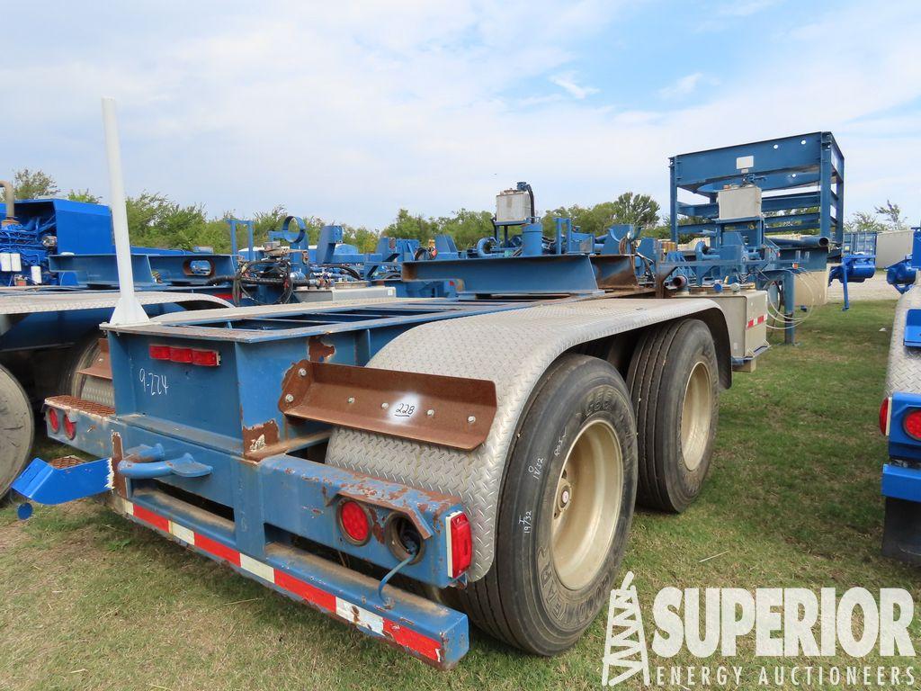 (x) 2011 PRATT Frac Pump T/A Trailer, VIN-1P9CP412