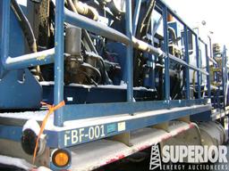 (x) (1-122) 2011 SUREFIRE T/A Frac Blender Trailer