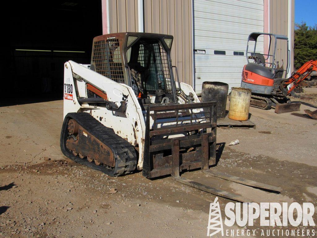 2008 BOBCAT T-180 Skid Steer Track Loader, S/N-531