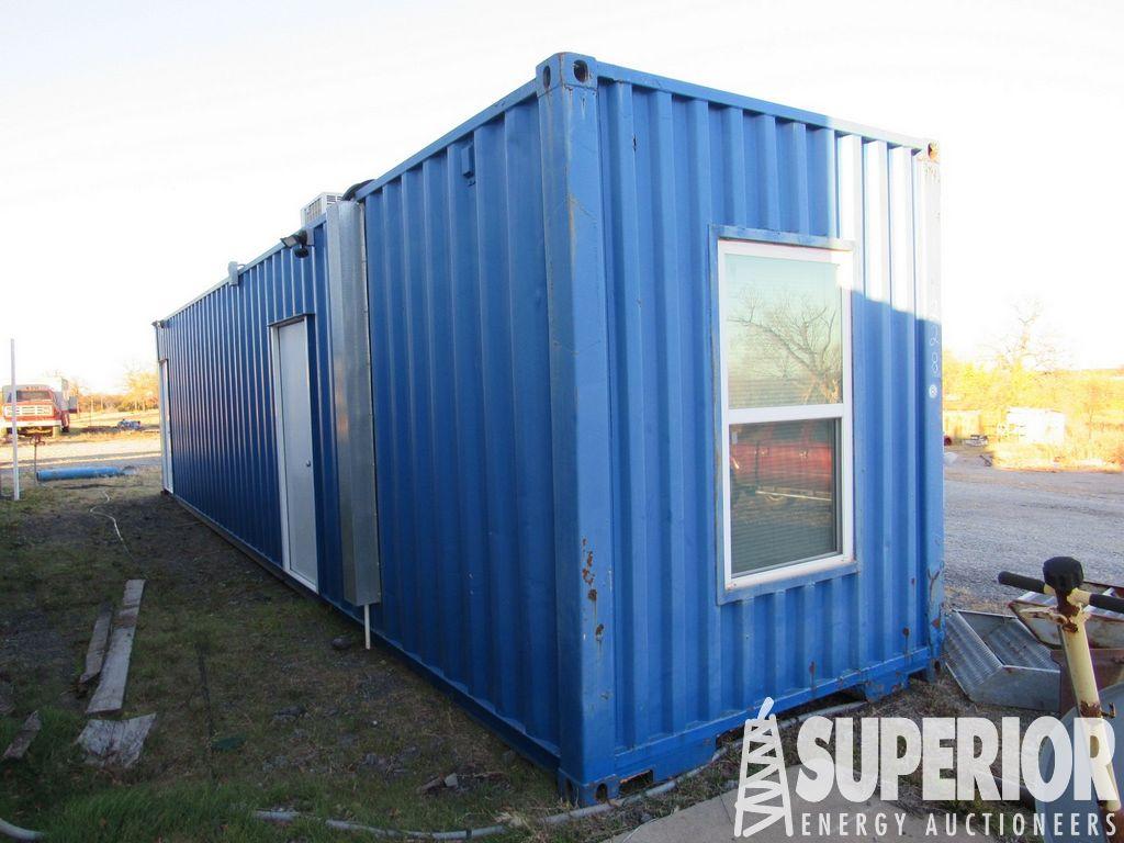 8'H x 9'W x 40'L Portable Office (Converted Shippi