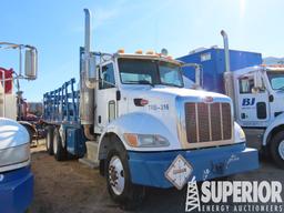 (x) 2013 PETERBILT 348 T/A Stakebed Truck, VIN-2NP