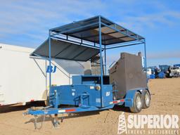 (x) 2001 Shopbuilt 12' T/A Bumper Pull BBQ Trailer