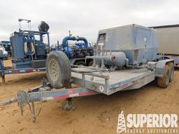 (x) 2006 HEFTY 18' T/A Bumper Pull Compressor Trai