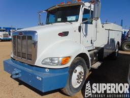 (x) 2013 PETERBILT 337 S/A Maintenance Truck, VIN-