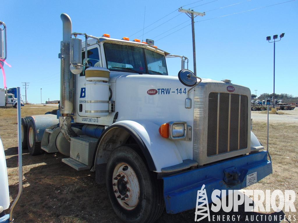 (x) 2009 PETERBILT 367 T/A Winch Truck, VIN-1XPTD4