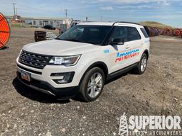 (x) (4-1) 2017 FORD Explorer XLT 4x4 SUV, VIN-1FM