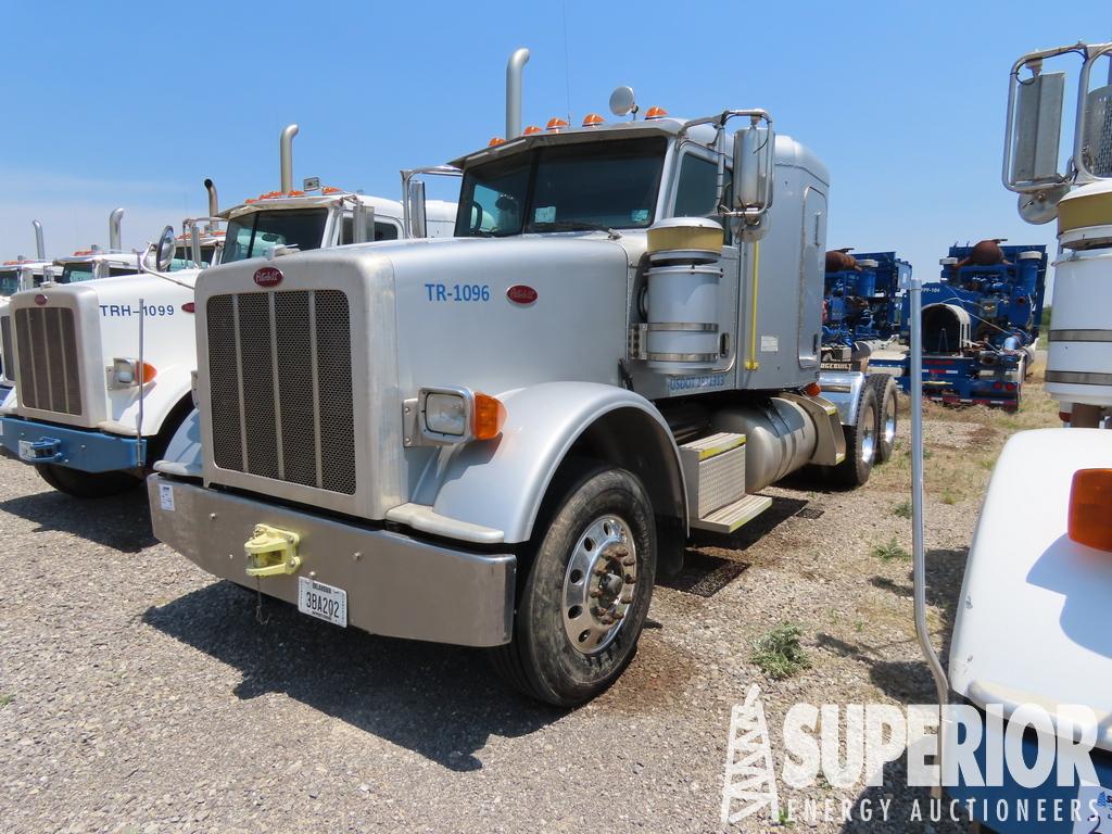 (x) (2-4) 2015 PETERBILT 367 T/A Truck Tractor w/