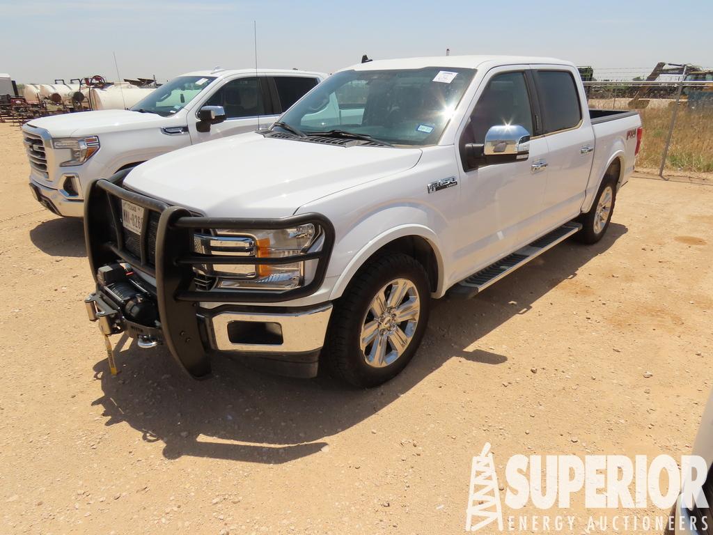 (x) 2019 FORD F-150 Lariat 4x4 Crew Cab Pickup Tru