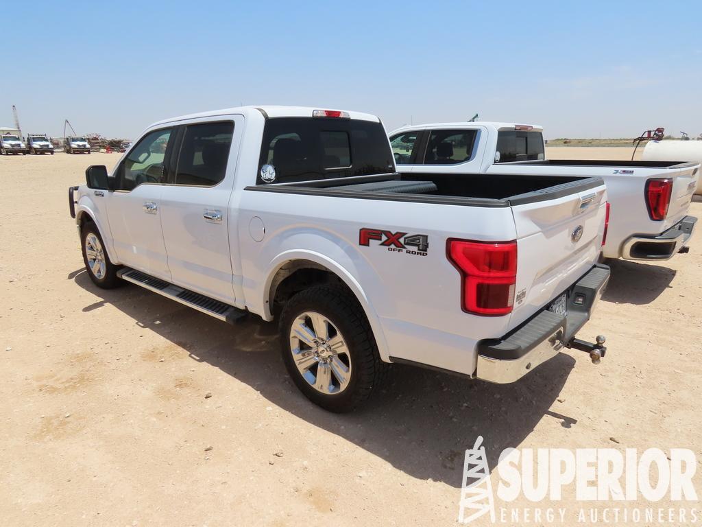 (x) 2019 FORD F-150 Lariat 4x4 Crew Cab Pickup Tru