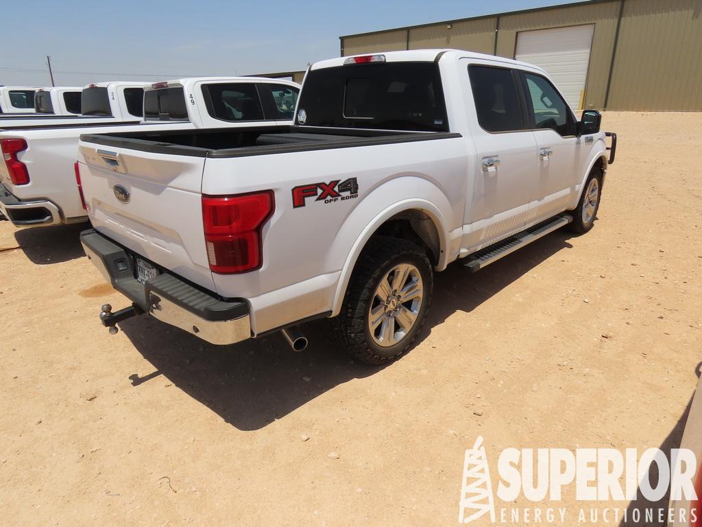 (x) 2019 FORD F-150 Lariat 4x4 Crew Cab Pickup Tru