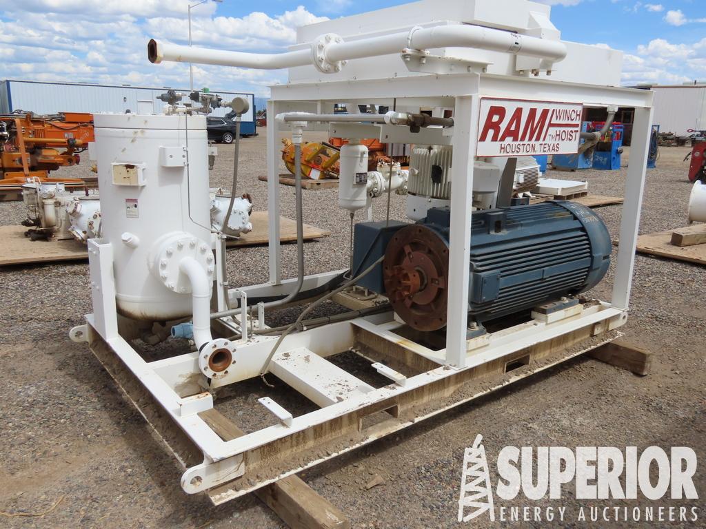 (10-24) INGERSOLL RAND 1250/350 Air Compressor w/