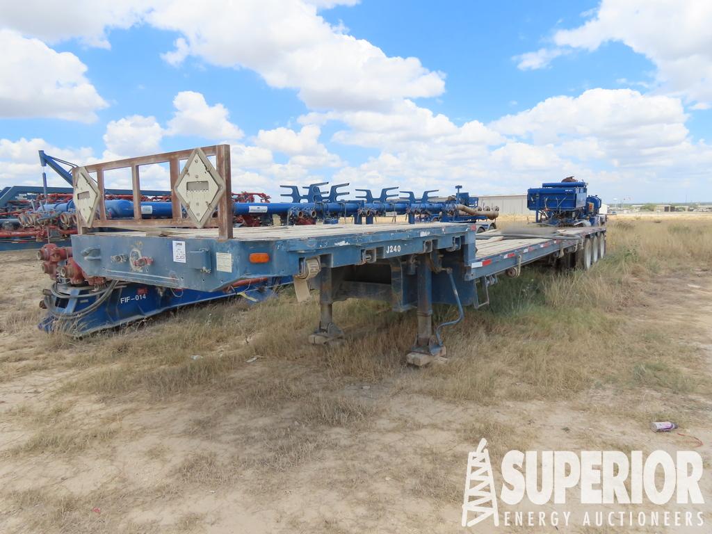 (x) (2-26) 1981 FONTAINE 3-Axle Step Deck Trailer,