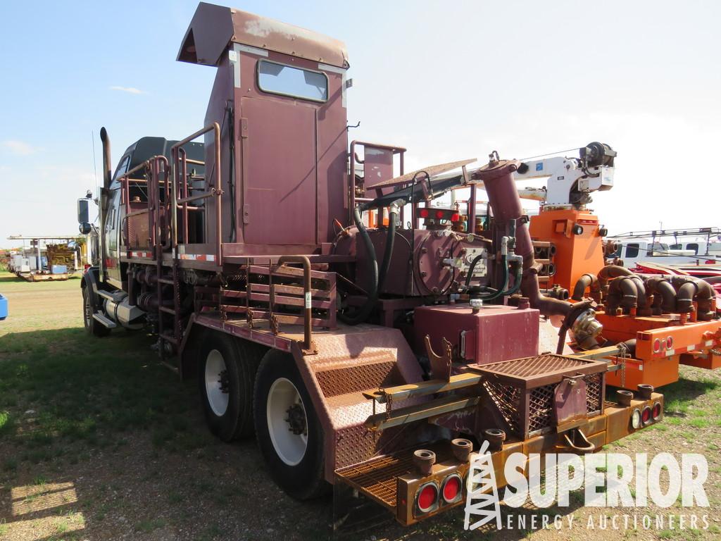 (x) 2007 WESTERN STAR 495 T/A Pump Truck, VIN-5KKM