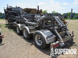 (x) 2011 MERTZ Triple Axle Frac Pump Trailer, VIN-