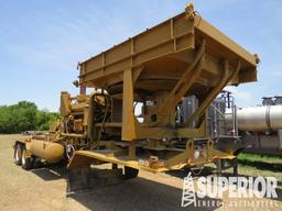 (x) 1981 ESCOTT T/A Frac Pump Trailer, VIN-14MAB12