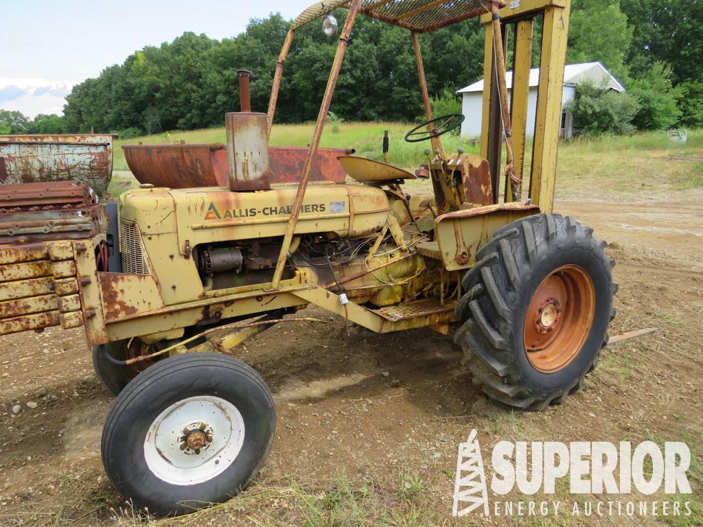 (M28) ALLIS CHALMERS Forklift, 4-Spd Trans, 4' For