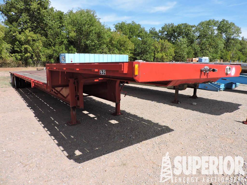 (x) 1998 FRUEHAUF 48'OAL 3-Axle Step Deck Trailer,