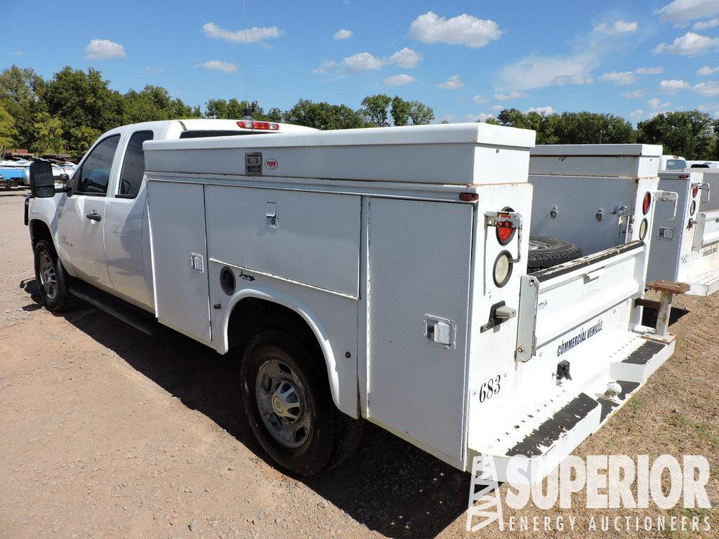 (x) 2012 GMC 2500HD Extended Cab 4x4 Service Truck