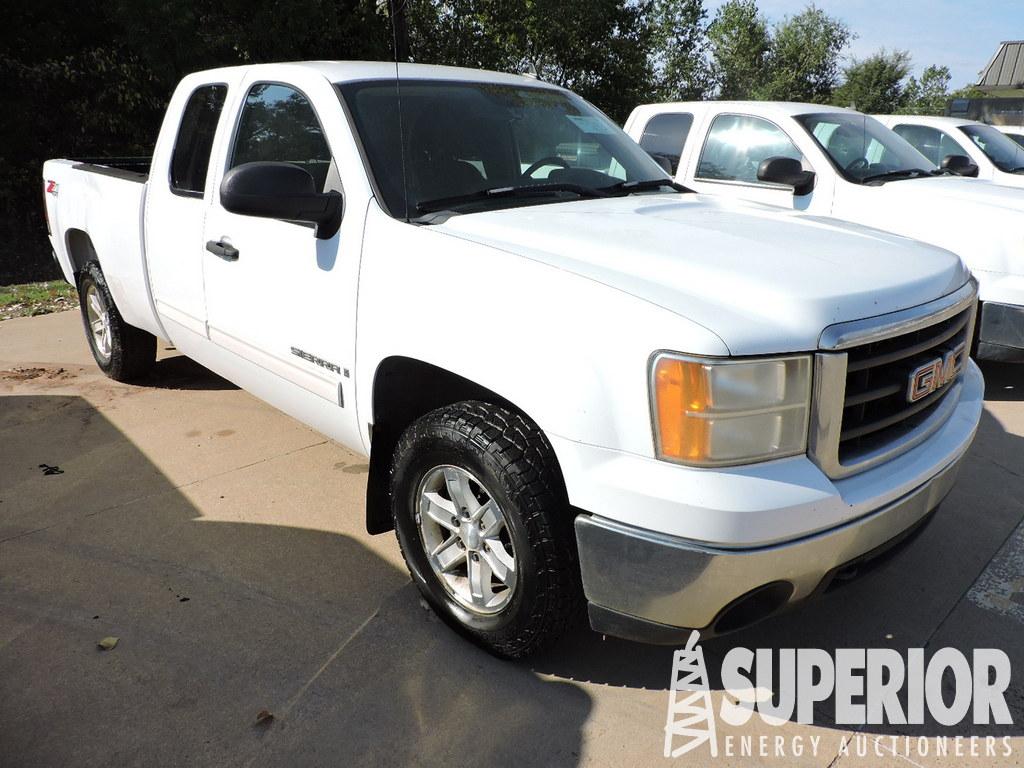 (x) 2007 GMC Sierra 1500 Z-71 Ext Cab 4x4 Pickup,