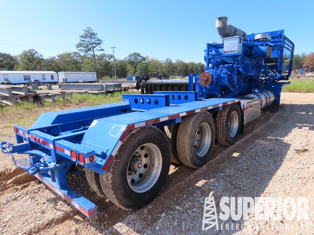 (x) (18-8) 2009 TYCROP 3-Axle Frac Pump Trailer, V