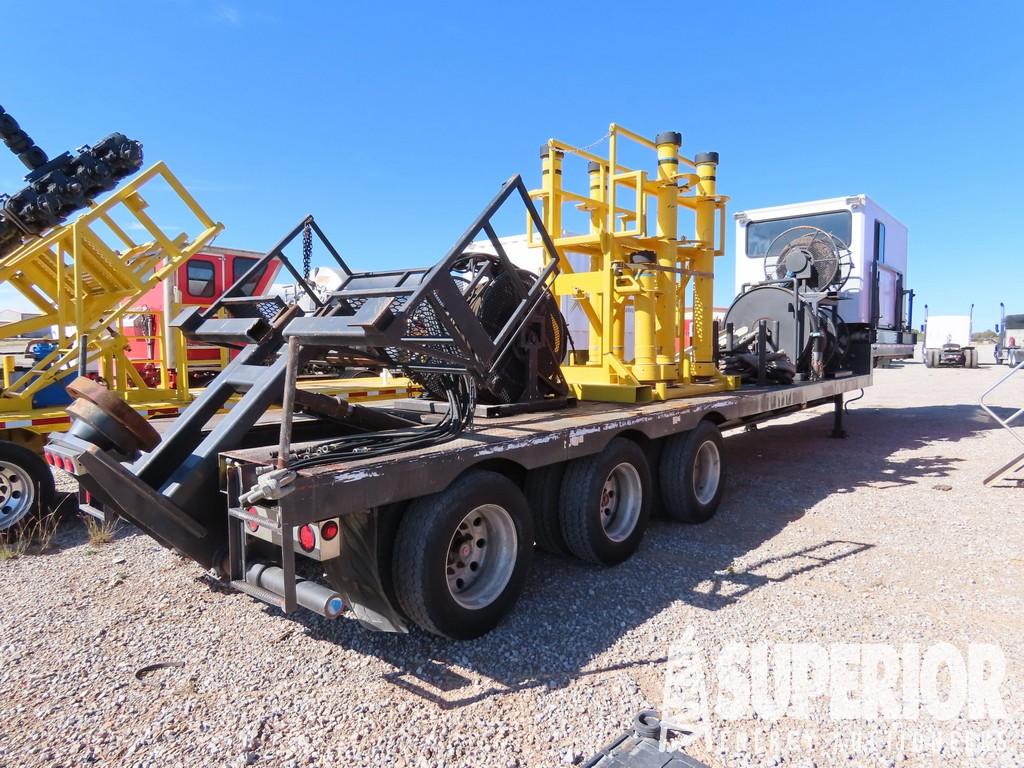 (x) (1-10) 2012 NOV Hydra Rig Support Trailer w/ C