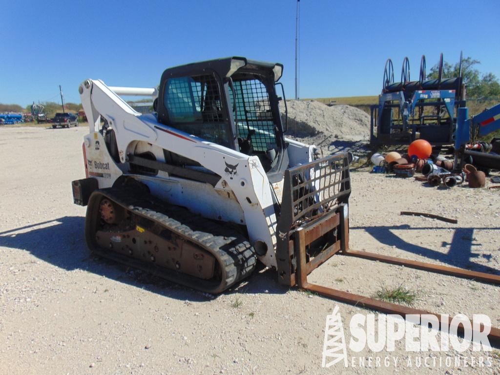 (7-1) 2016 BOBCAT T870 2-Speed Skid Steer Loader,S