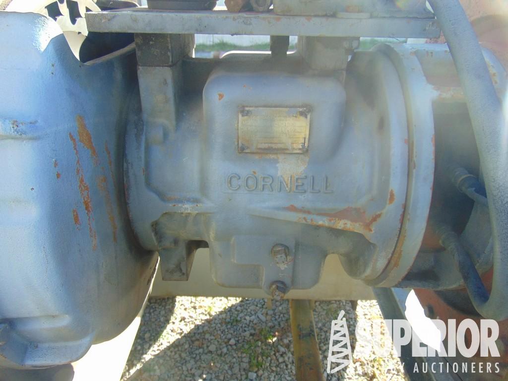 (14-36) 10" x 8" Cent Pump Unit w/ CORNELL 9NHTA-E